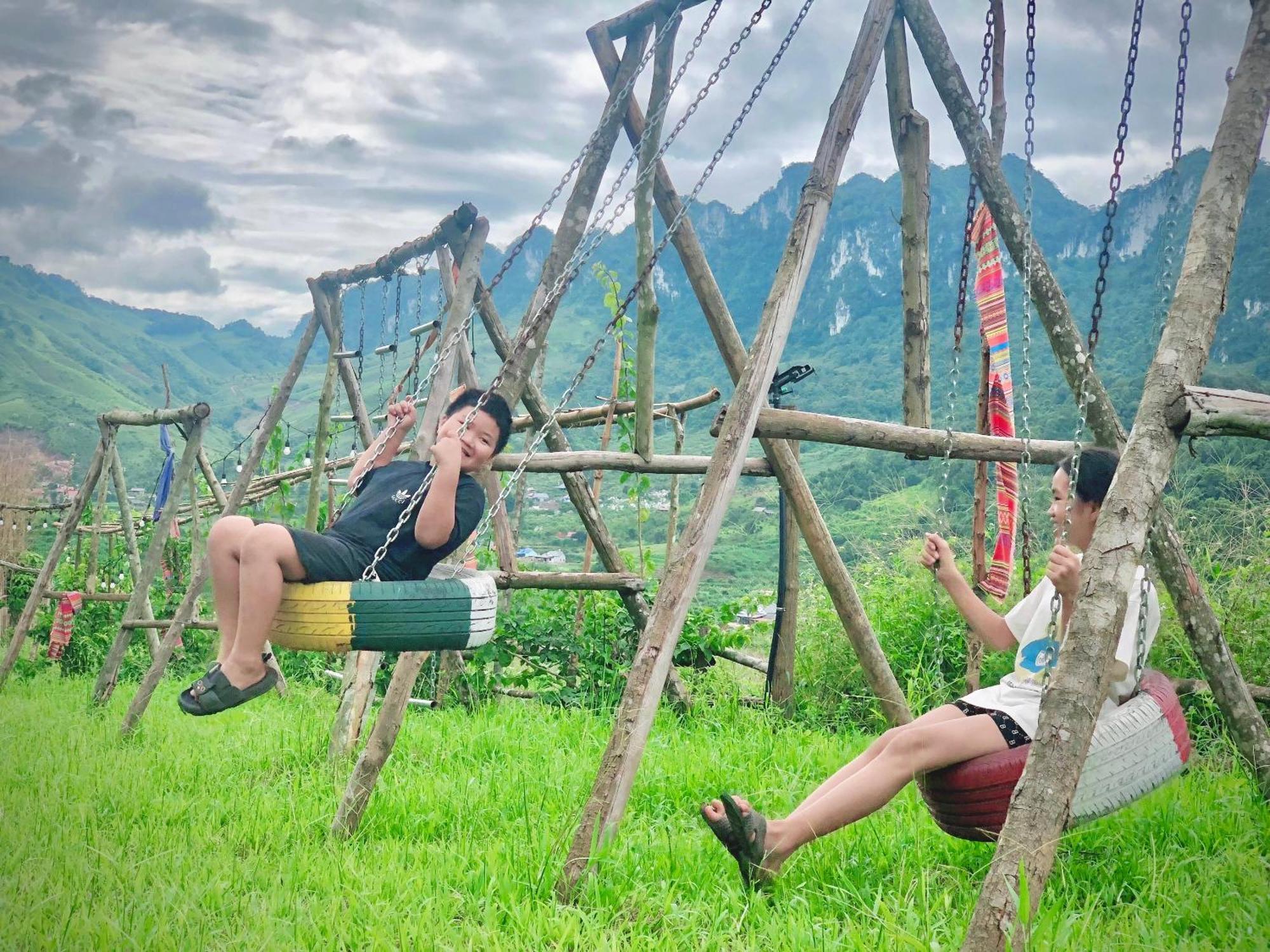 Muong Sang Farmstay Moc Chau Buitenkant foto